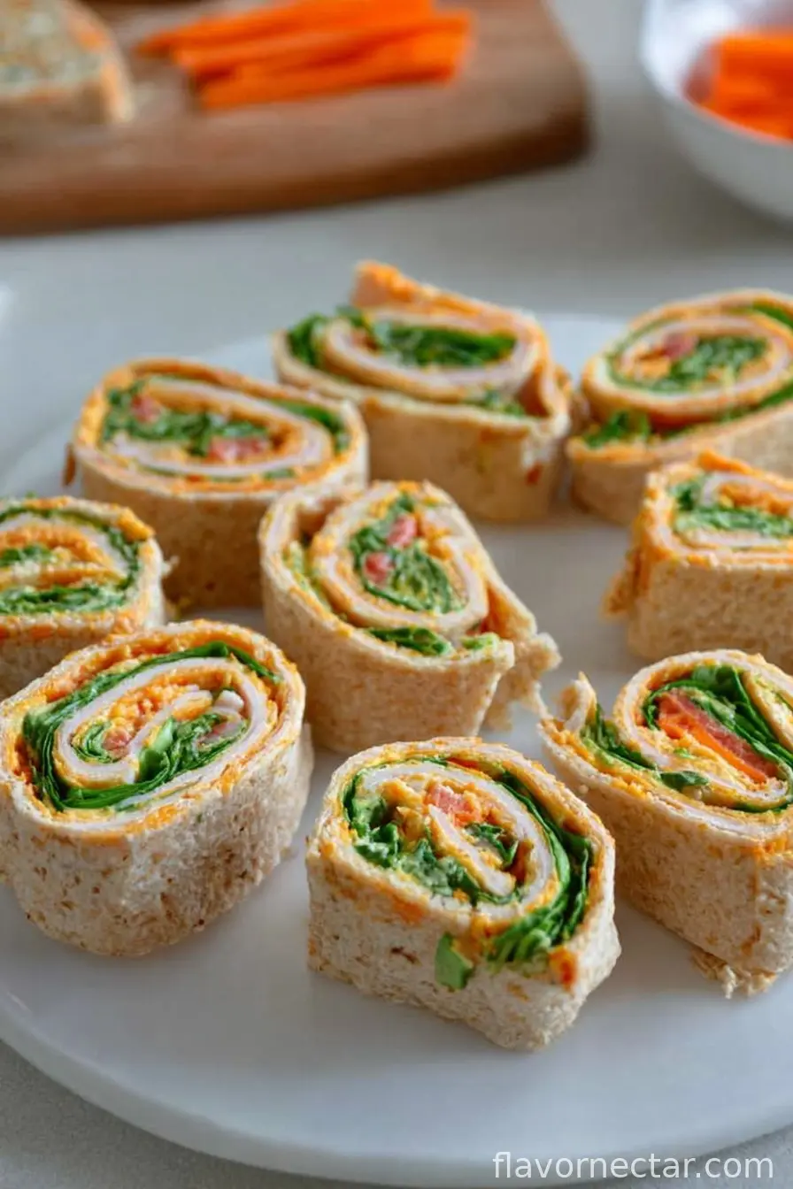Turkey and Cheese Roll Ups