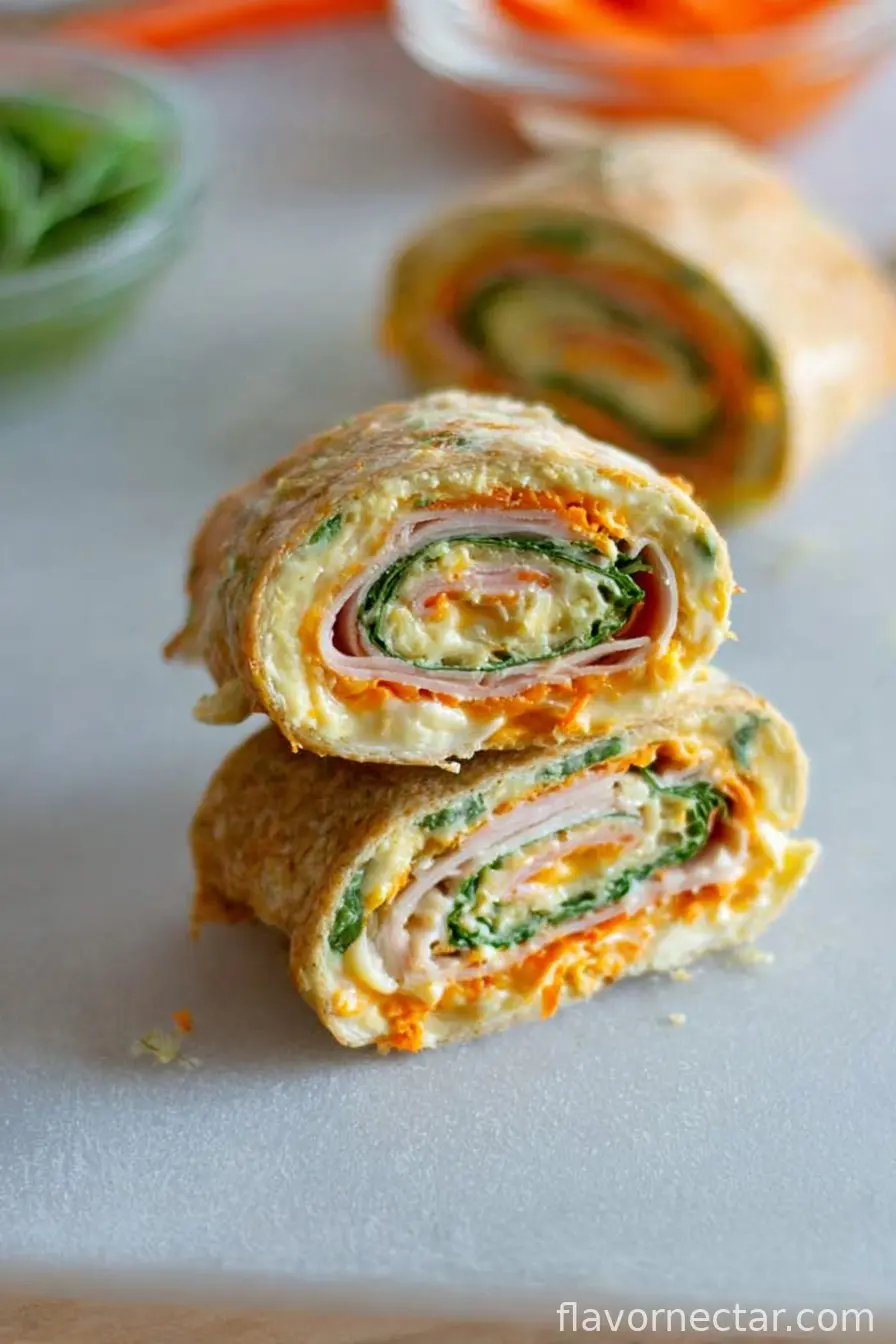 Turkey and Cheese Roll Ups