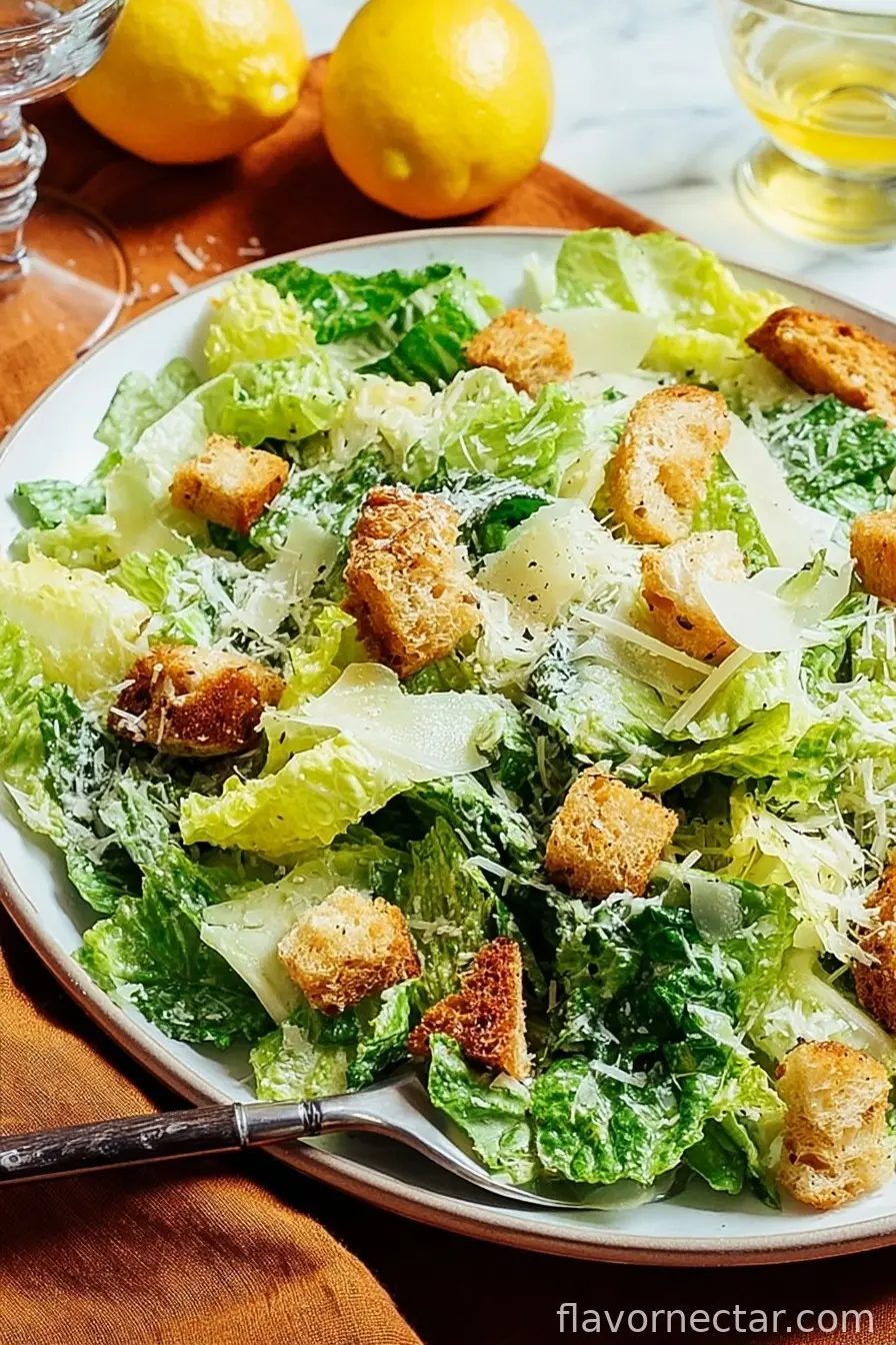 Vegetarian Caesar Salad