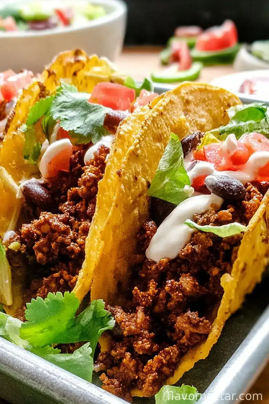Walnut Taco Meat With Black Beans
