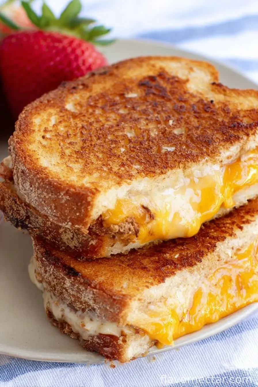 Air Fryer Grilled Cheese