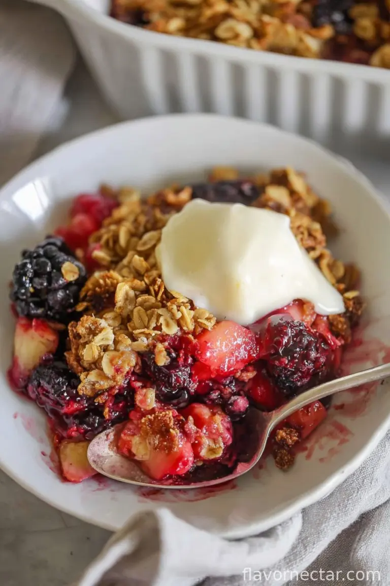 Berry Breakfast Crisp