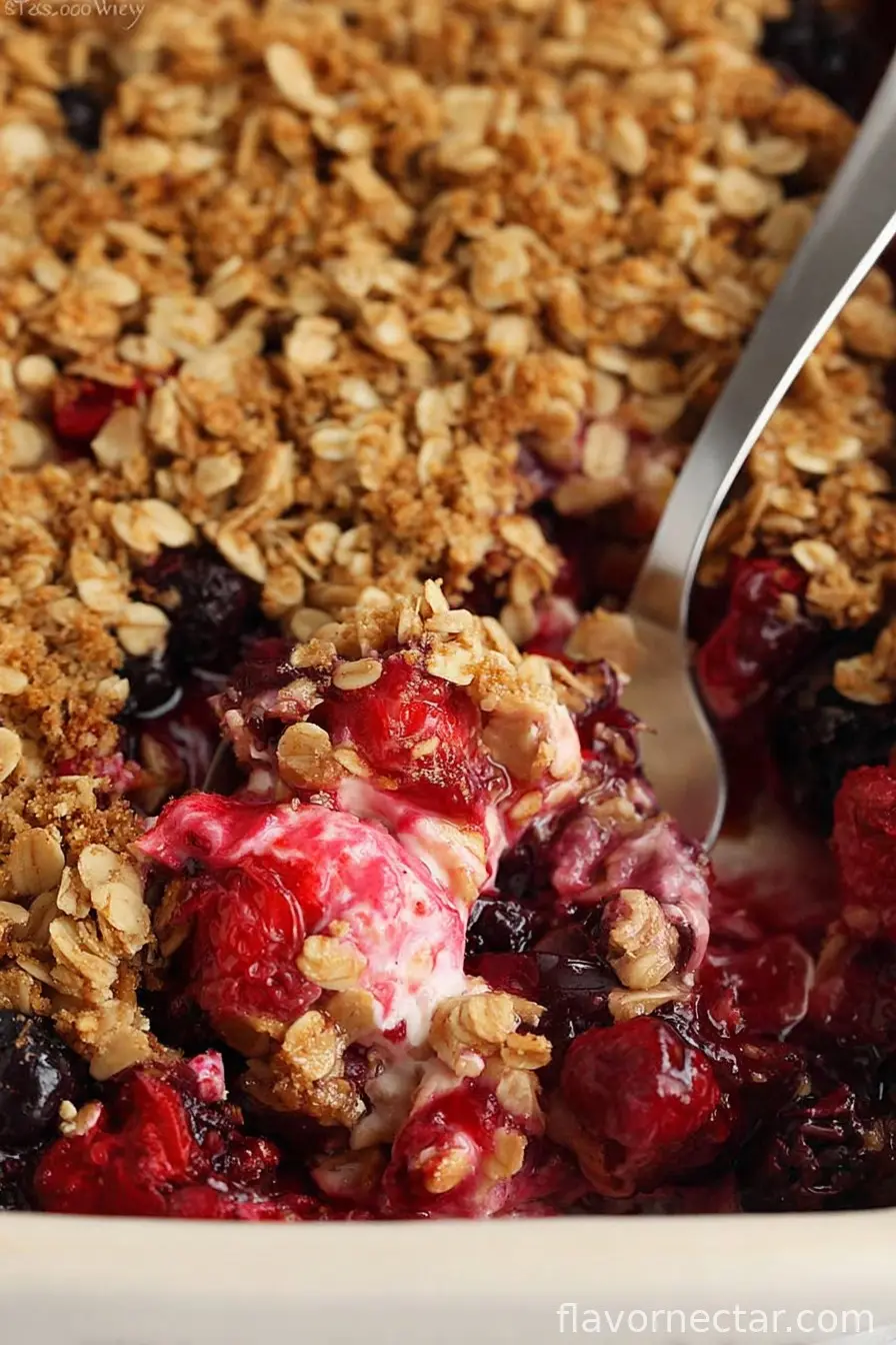 Berry Breakfast Crisp