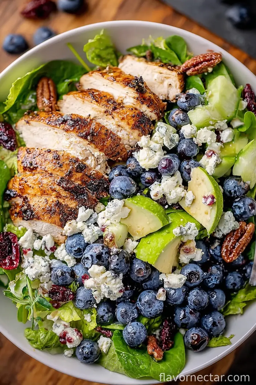 Chicken Blueberry Feta Salad