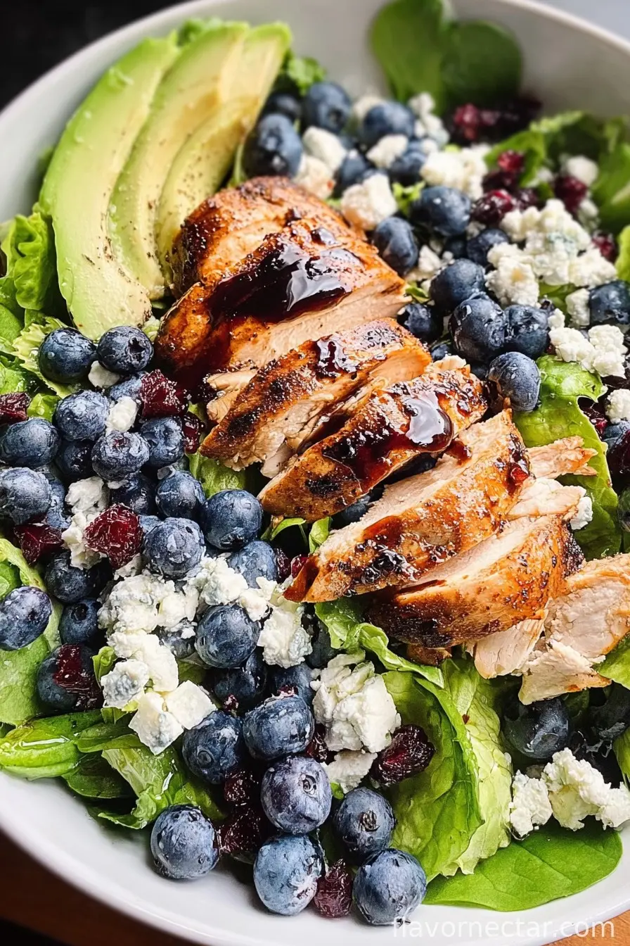 Chicken Blueberry Feta Salad