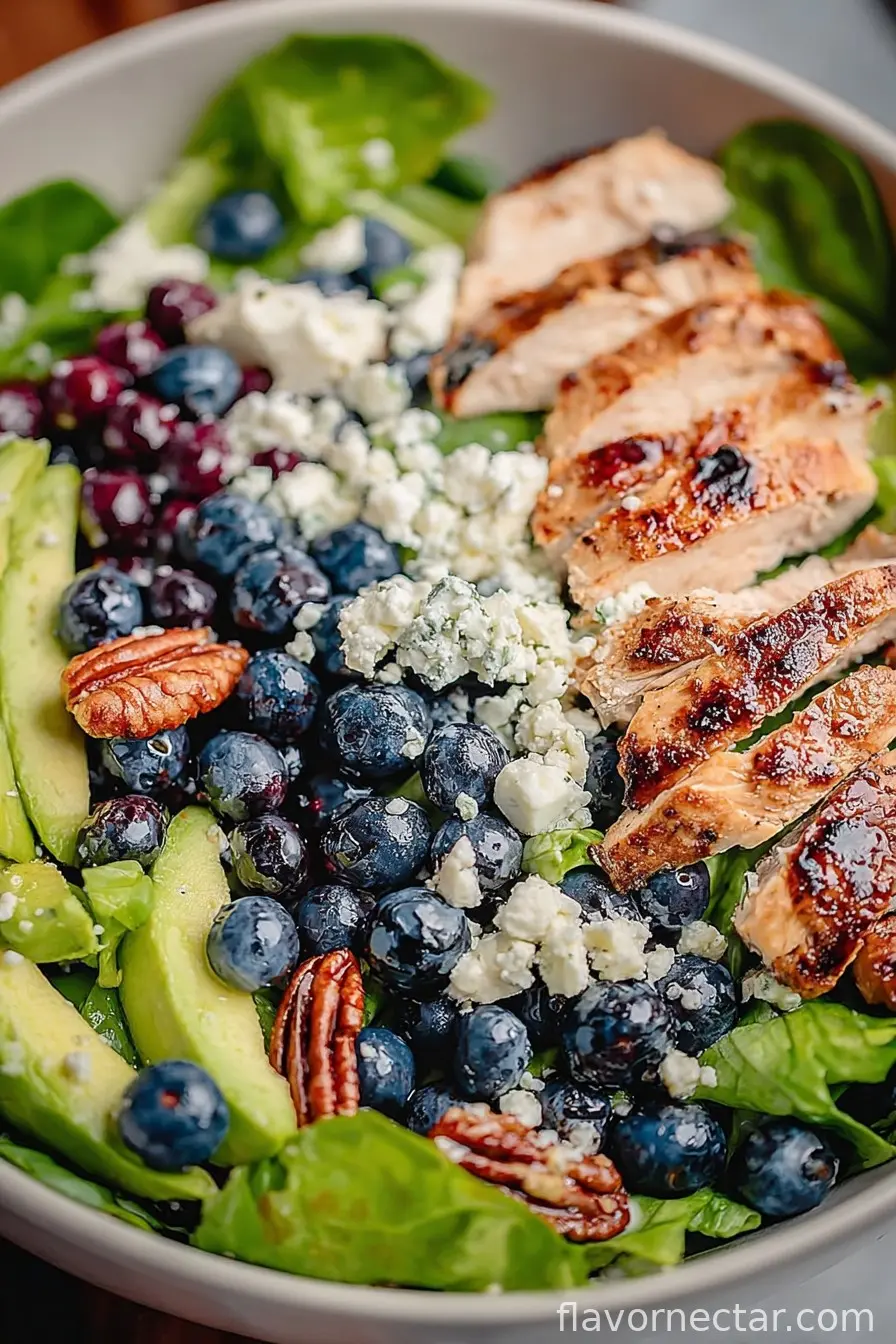 Chicken Blueberry Feta Salad
