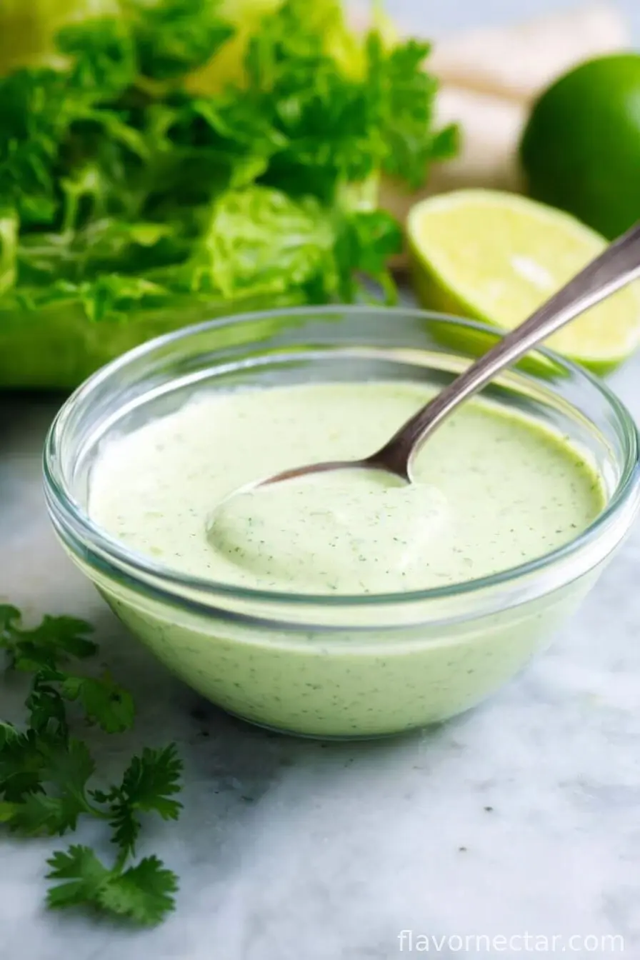 Creamy Cilantro Lime Dressing