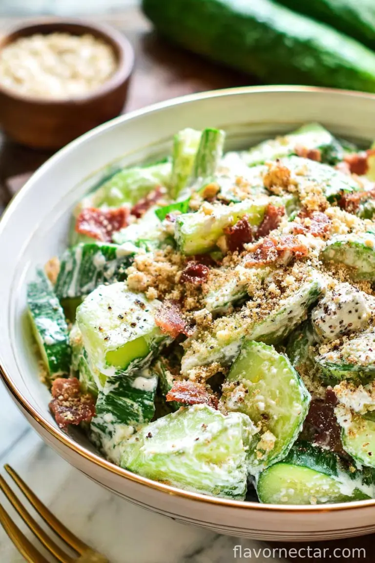 Cucumber Caesar Salad