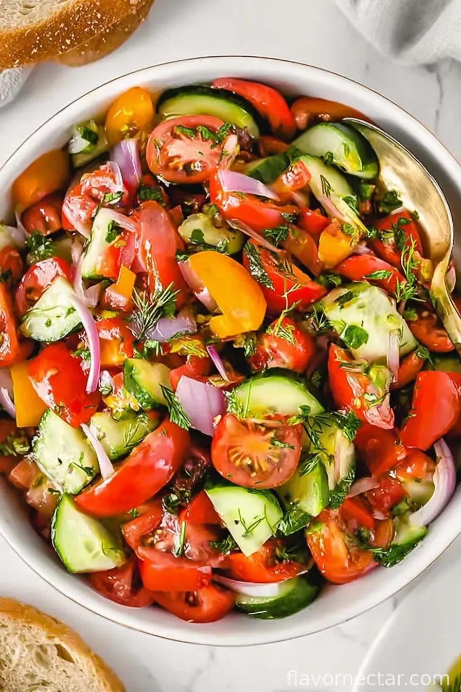 Cucumber Tomato Salad