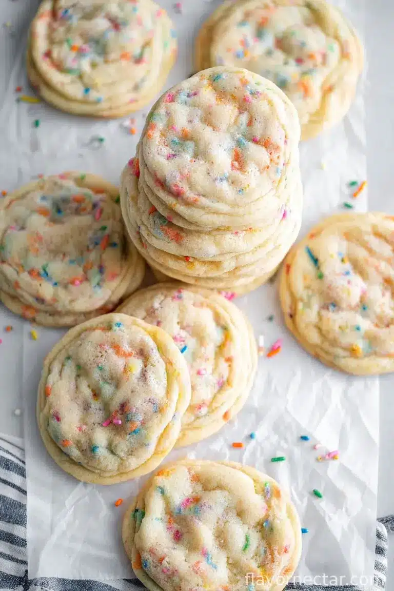 Easy Funfetti Sugar Cookies