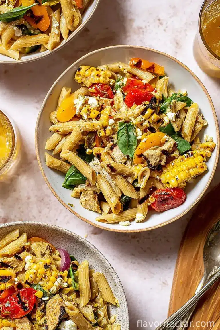 Grilled Summer Pasta Salad