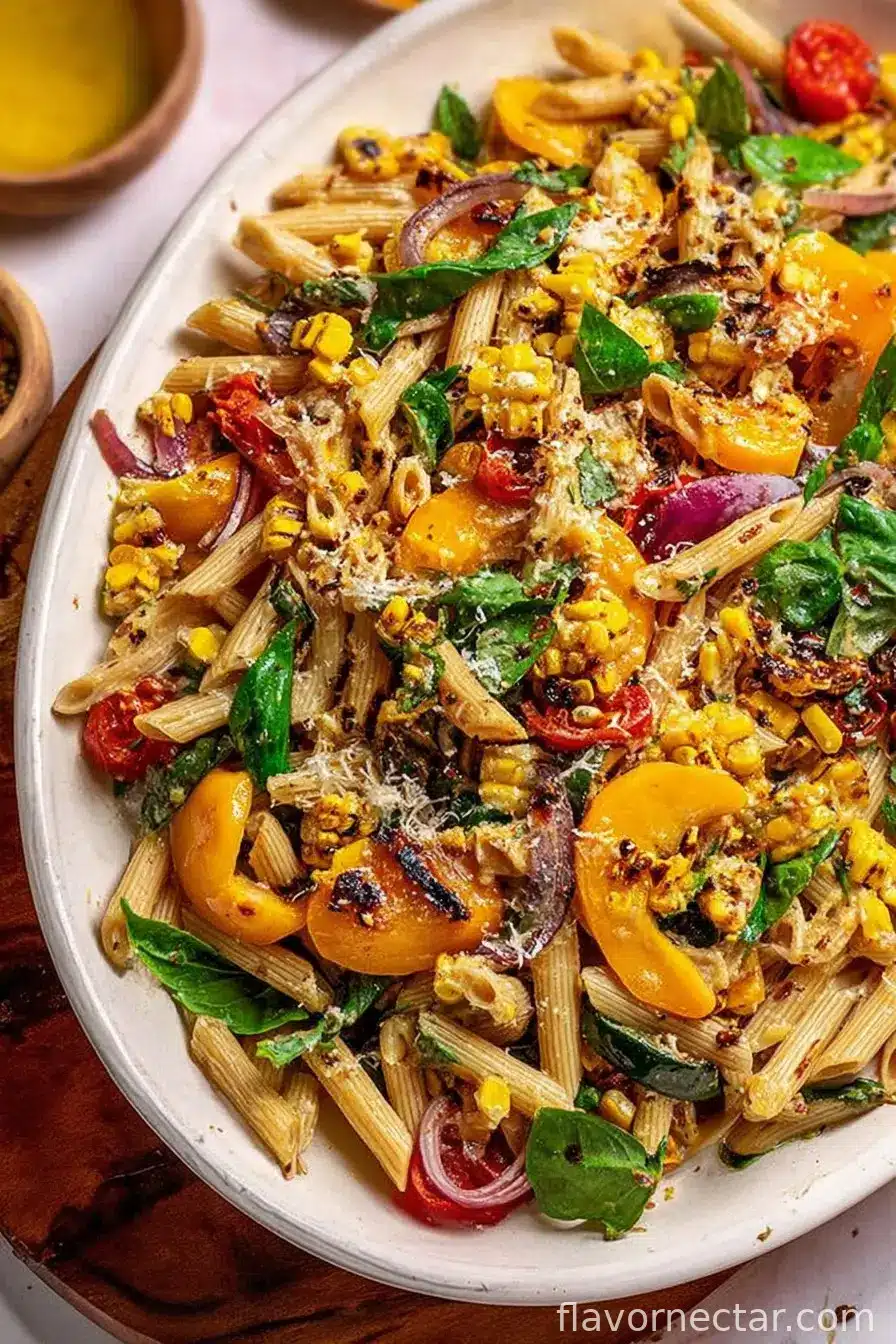 Grilled Summer Pasta Salad