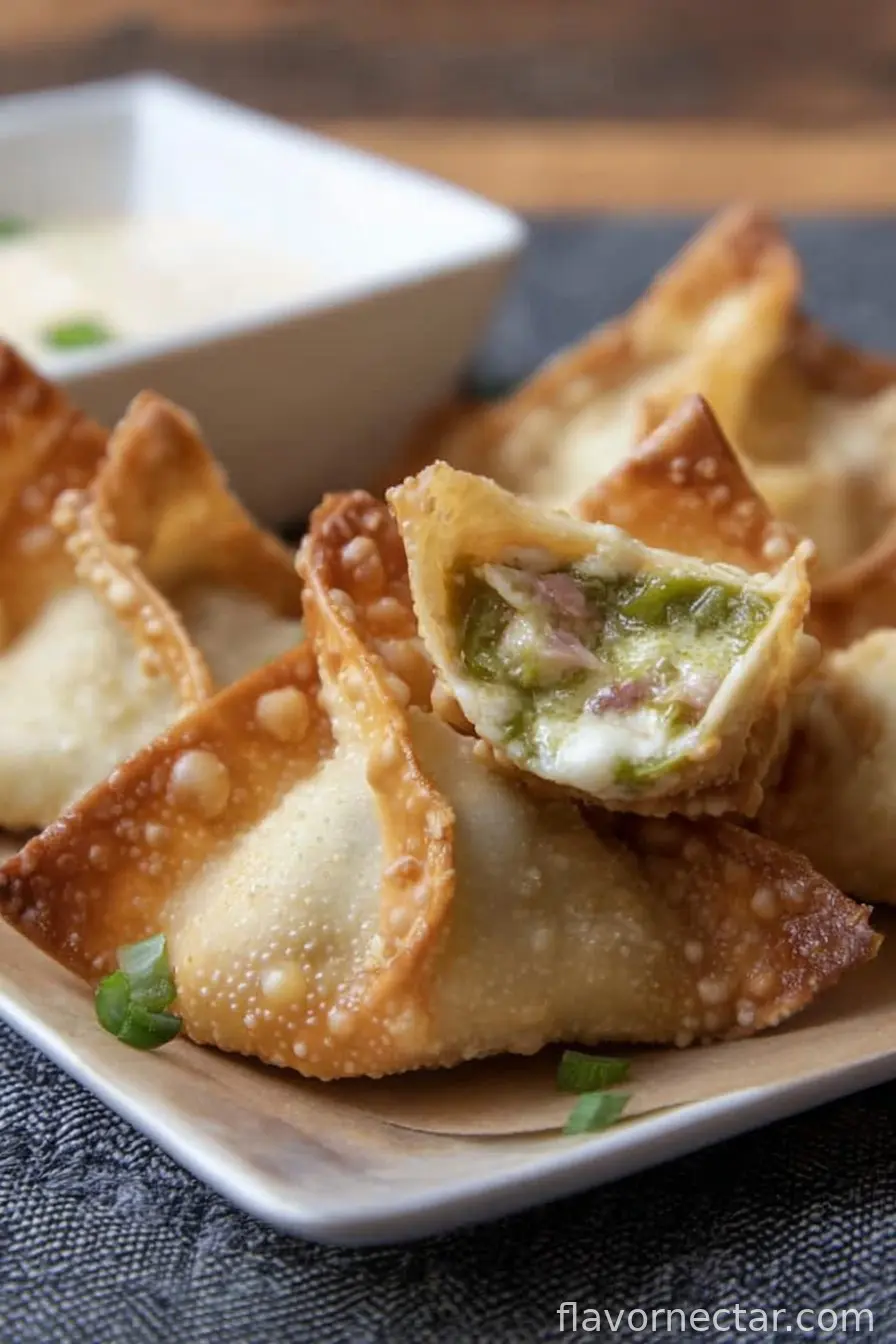 Jalapeno Popper Wontons