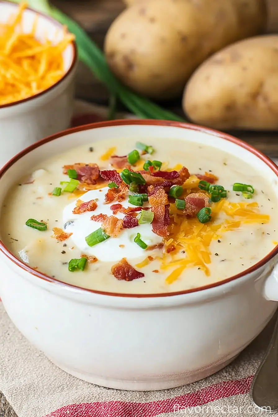 Loaded Baked Potato Soup Recipe