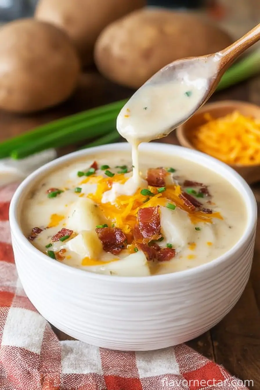 Loaded Baked Potato Soup Recipe