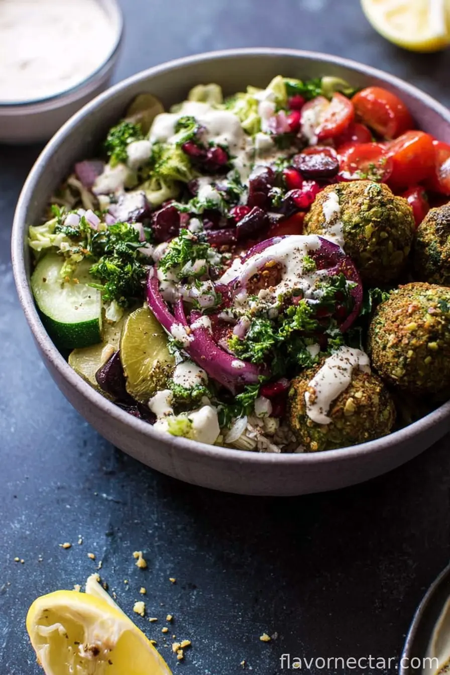 Mediterranean Falafel Bowl