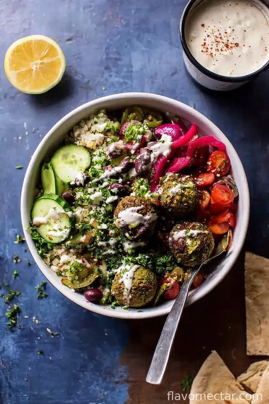 Mediterranean Falafel Bowl