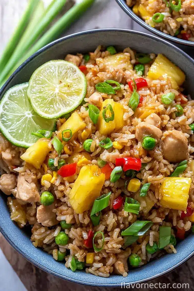 Pineapple Fried Rice with Chicken