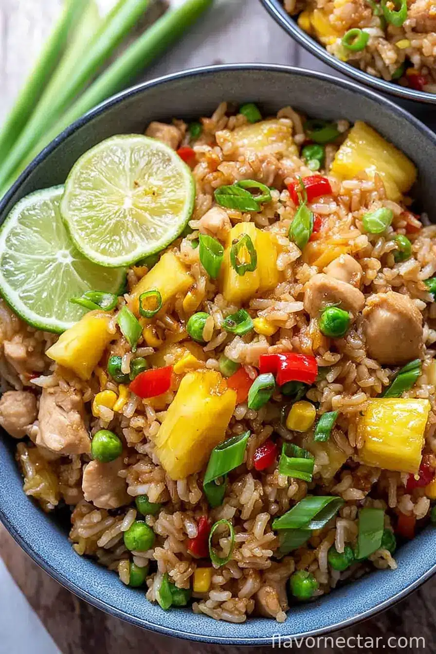 Pineapple Fried Rice with Chicken