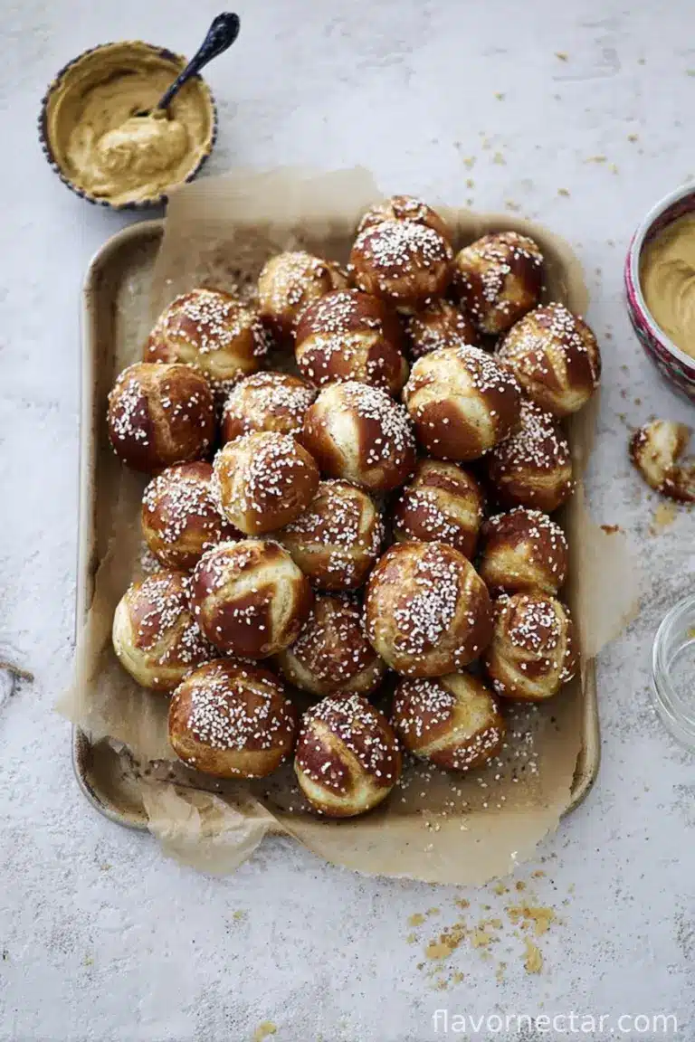 Sourdough Discard Pretzel Bites