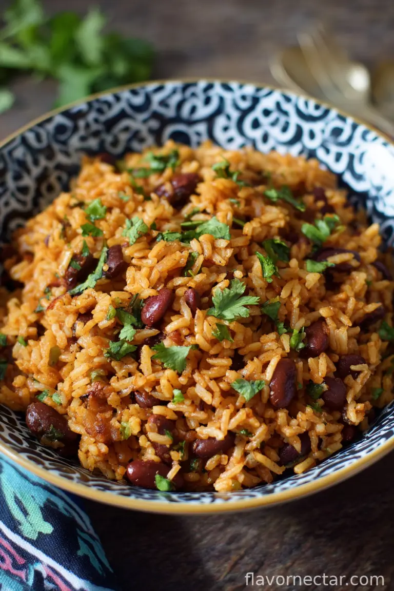 Vegan Instant Pot Mexican Rice and Beans