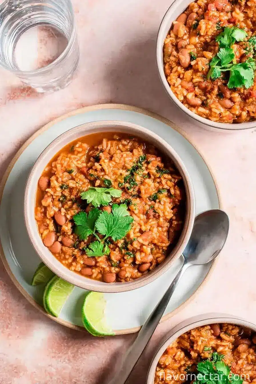 Vegan Instant Pot Mexican Rice and Beans