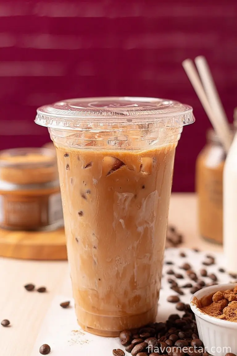 Viral French Toast Iced Latte