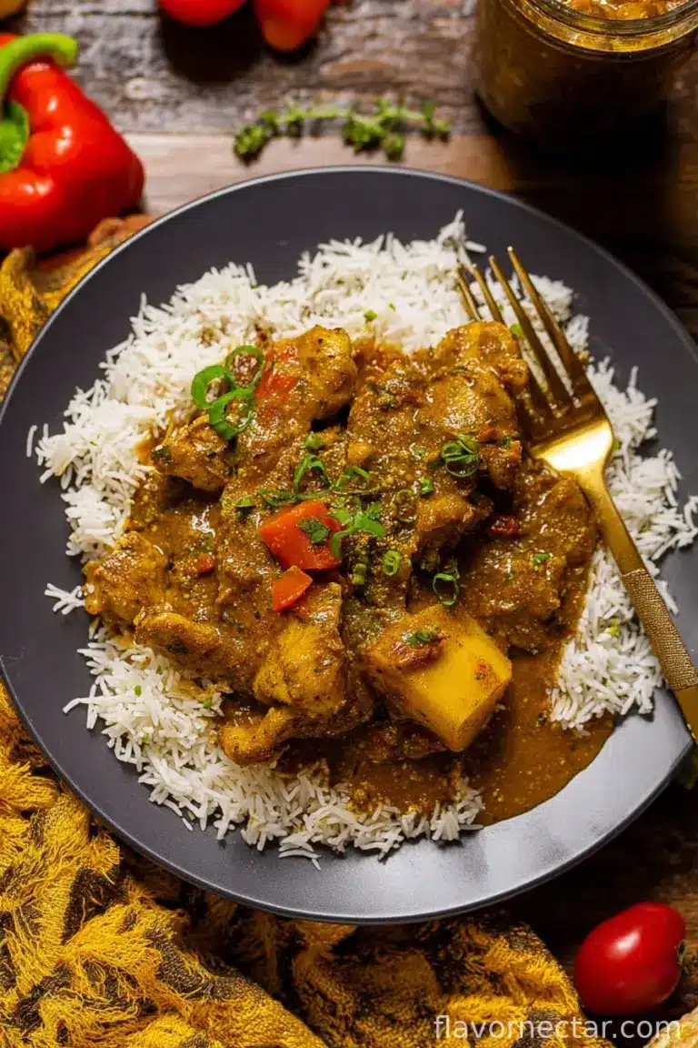 Authentic Jamaican Curry Chicken