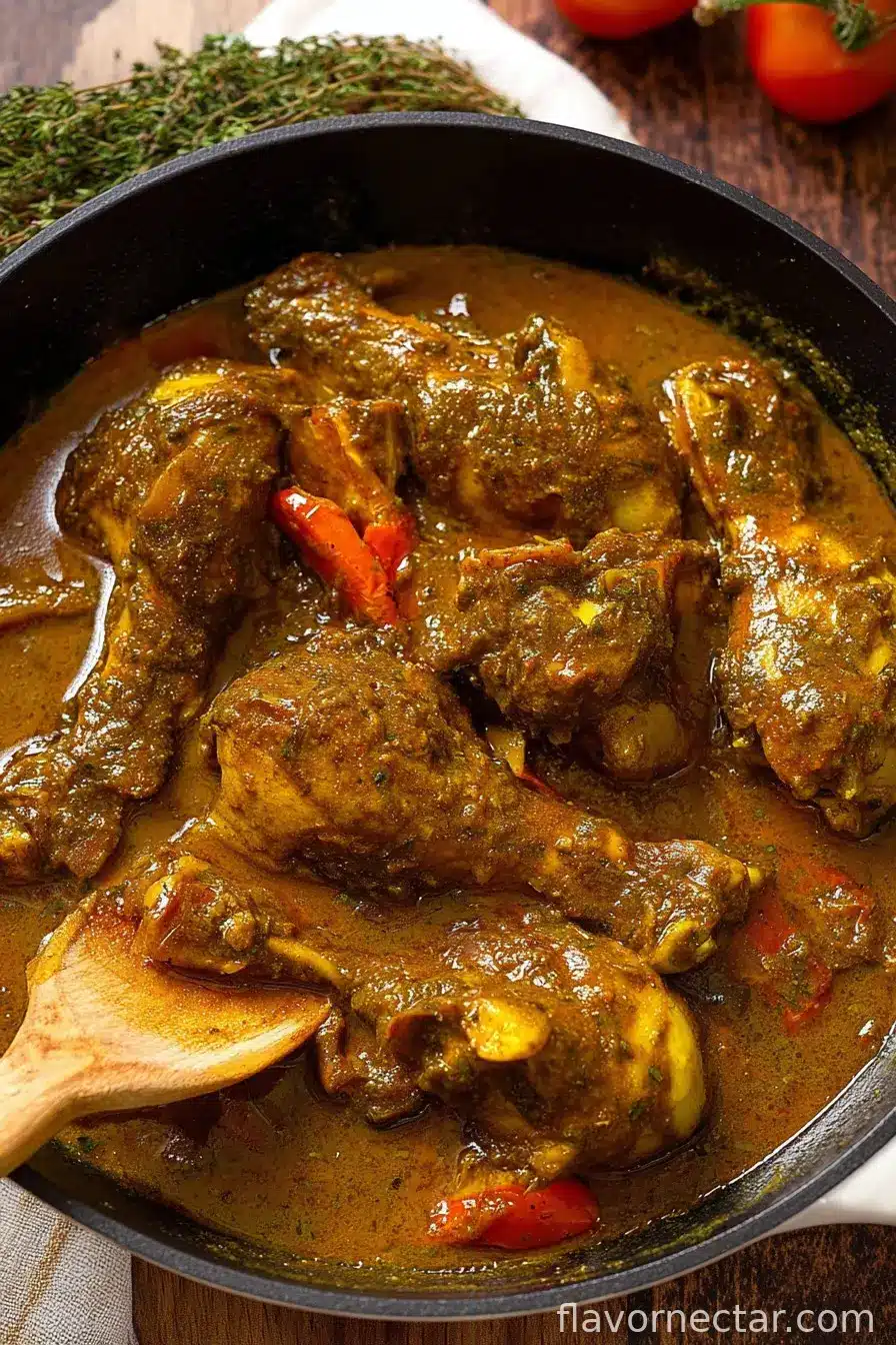 Authentic Jamaican Curry Chicken