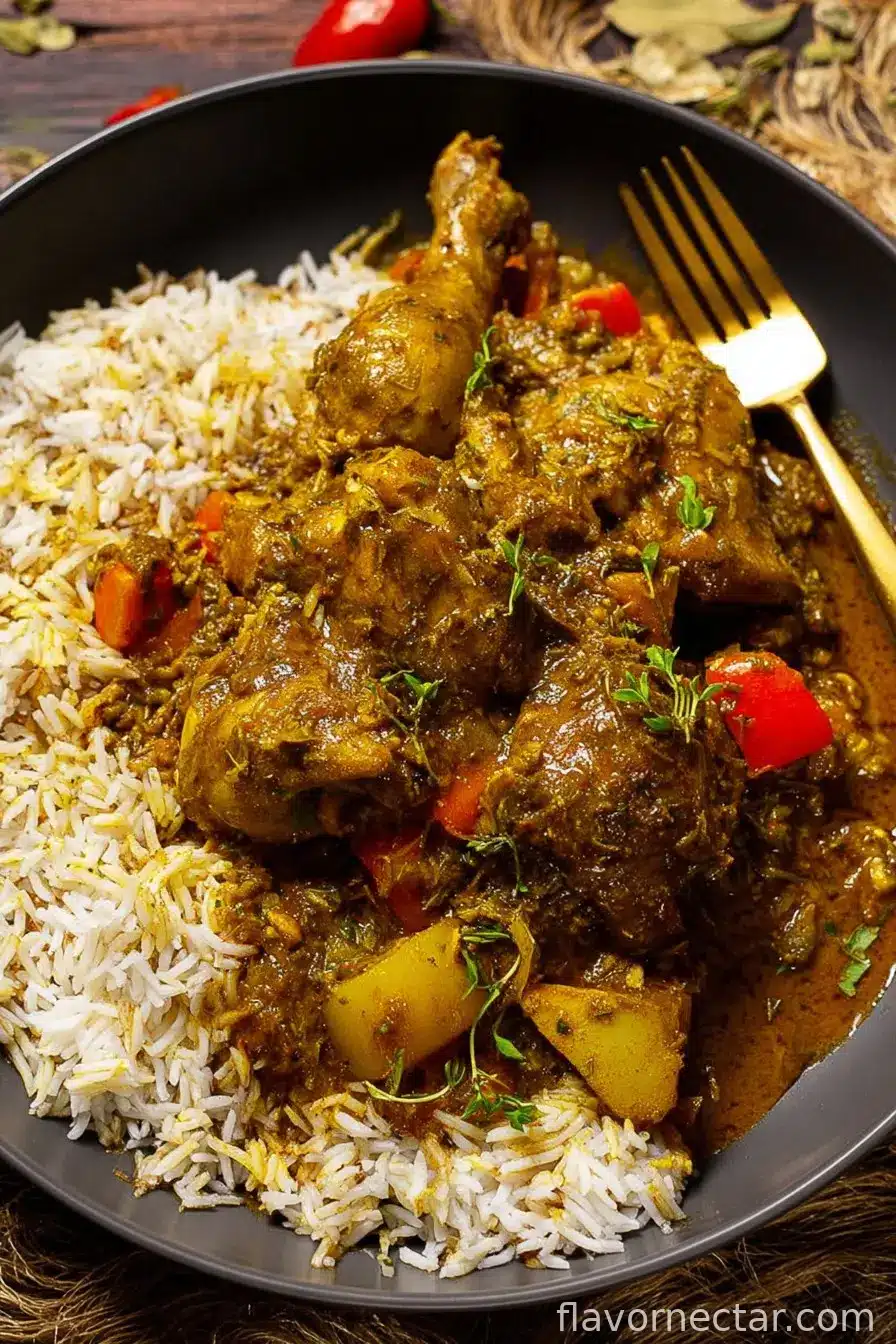 Authentic Jamaican Curry Chicken