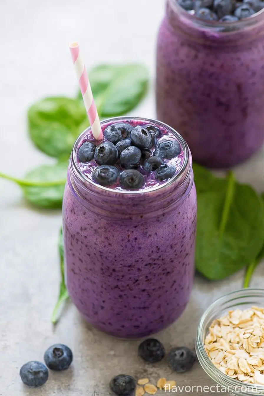 Blueberry Spinach Smoothie