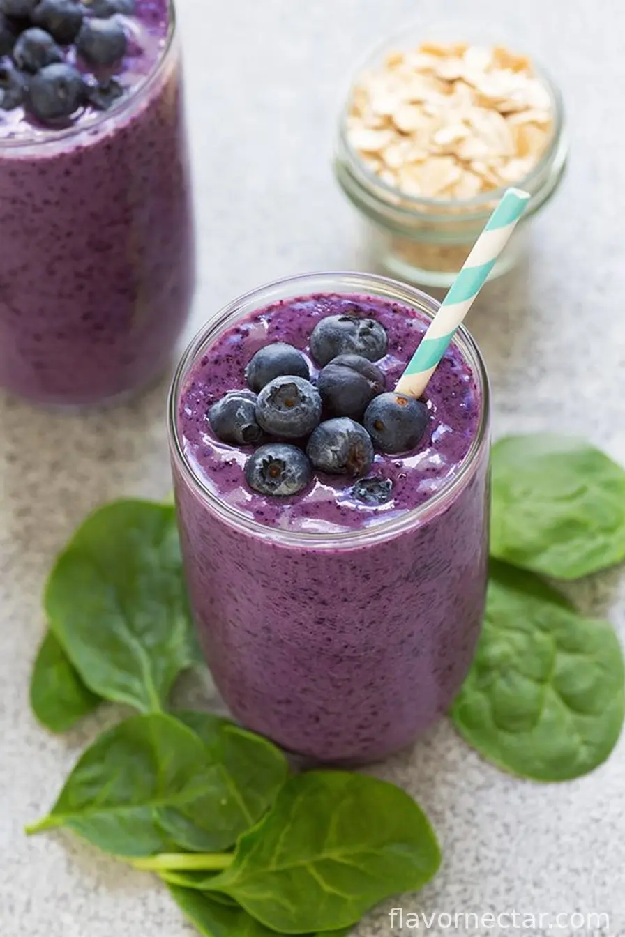 Blueberry Spinach Smoothie