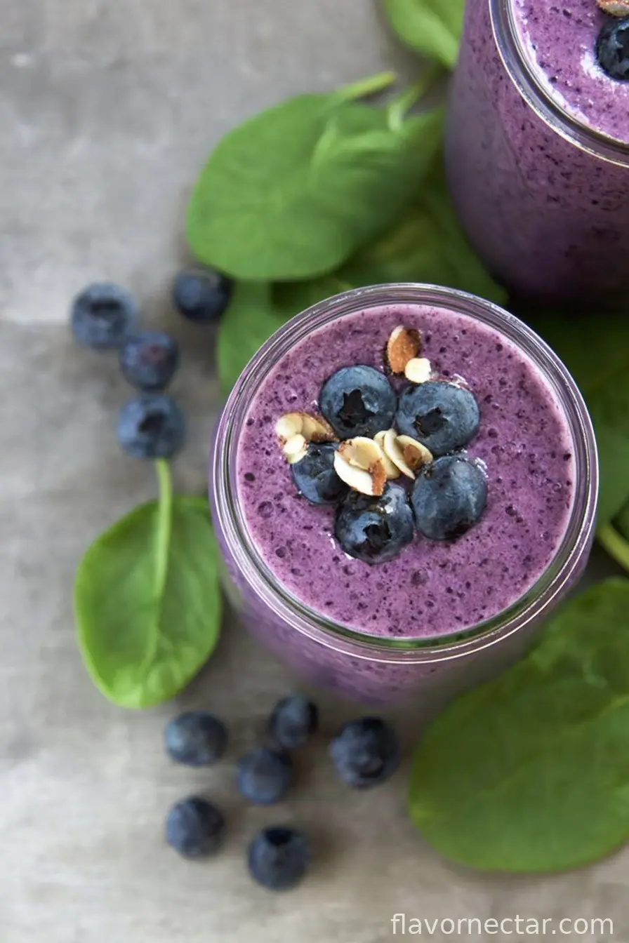 Blueberry Spinach Smoothie