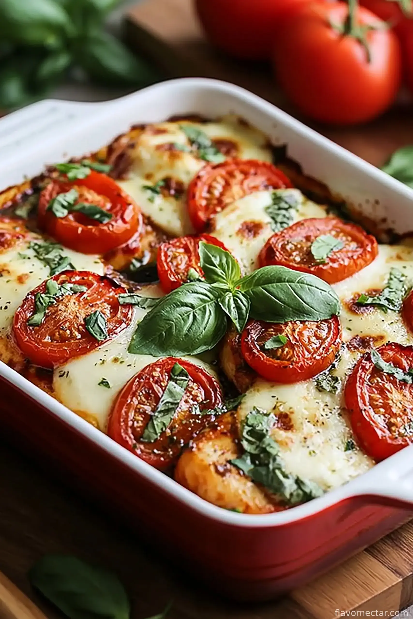 Caprese Chicken Casserole