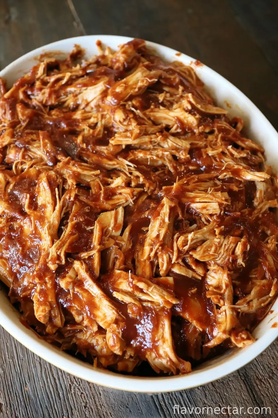 Crockpot BBQ Chicken (Easy Pulled Chicken)