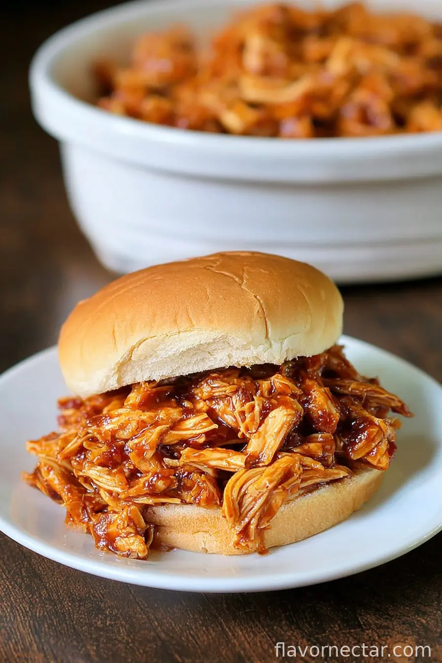 Crockpot BBQ Chicken (Easy Pulled Chicken)