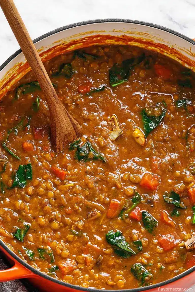 Detox Moroccan Lentil Soup