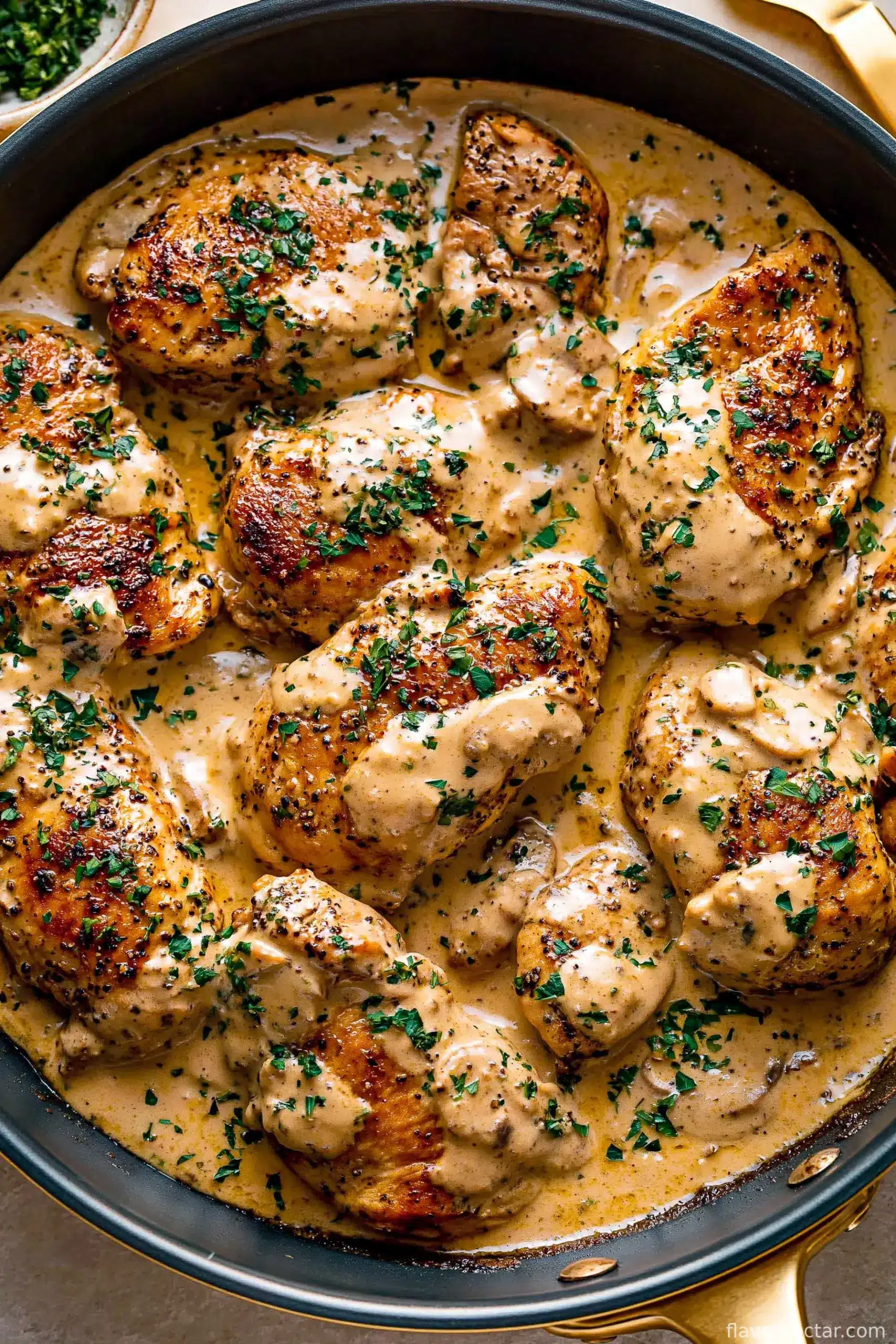 Easy Chicken au Poivre