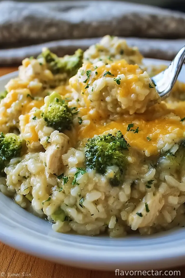 Easy Crockpot Cheesy Chicken Broccoli Rice