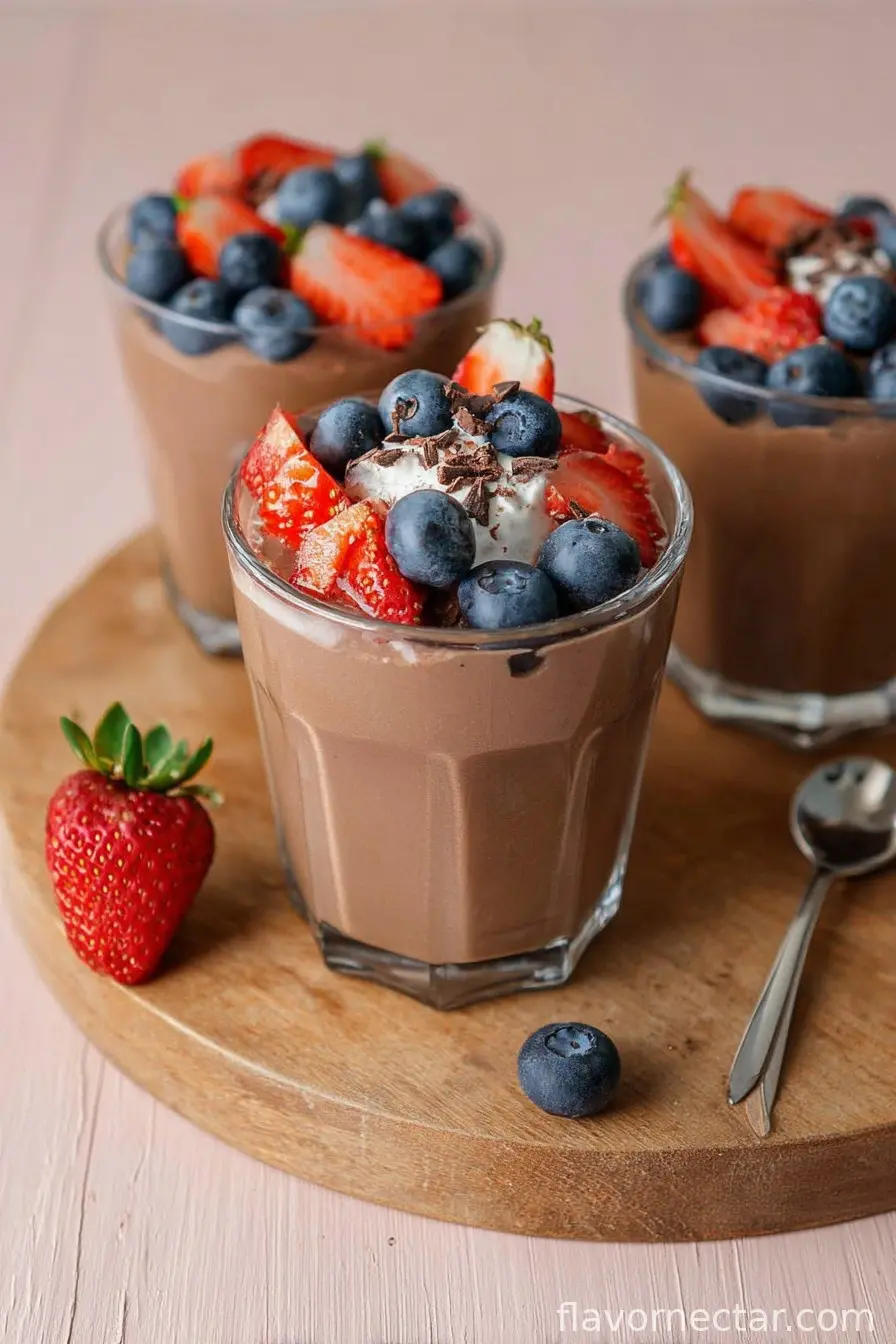 High Protein Chocolate Pudding