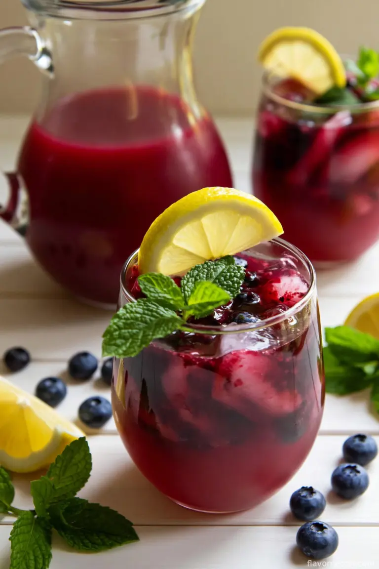 Homemade Blueberry Lemonade Recipe