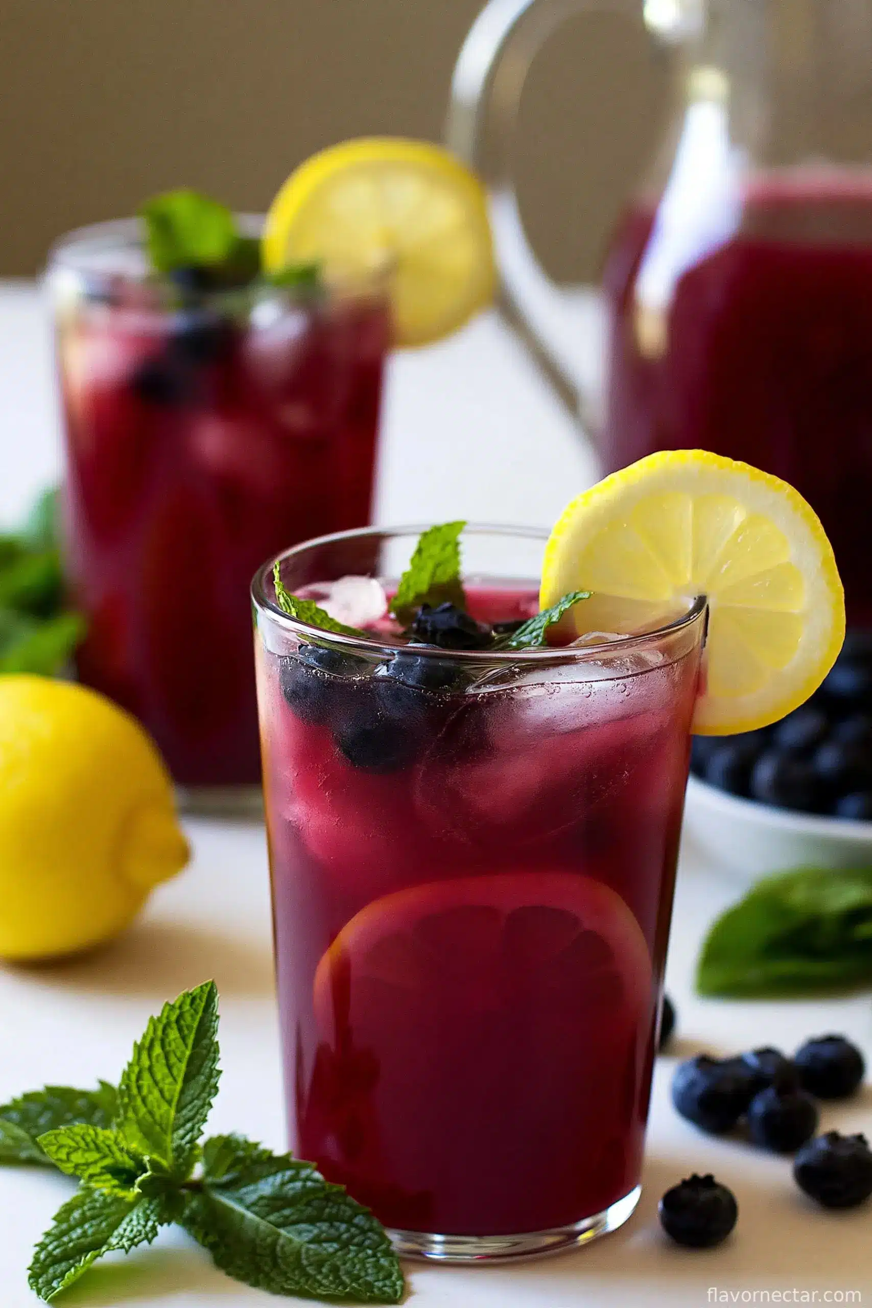 Homemade Blueberry Lemonade Recipe