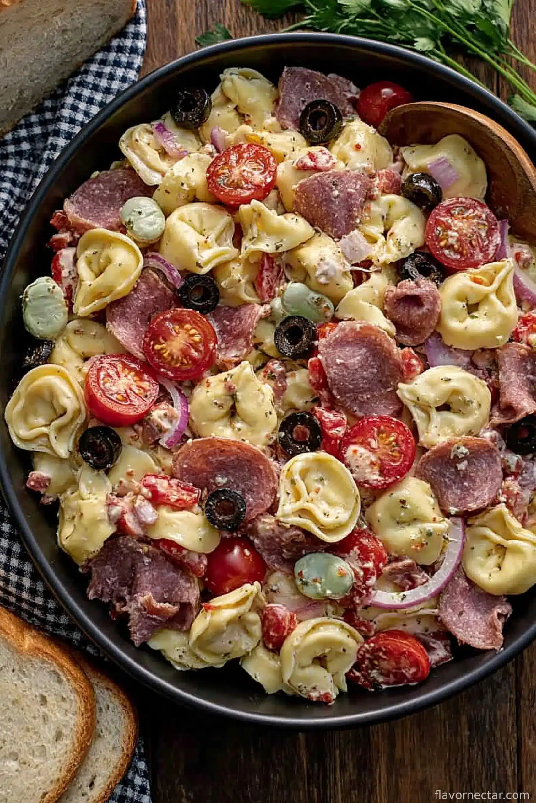 Italian Grinder Tortellini Salad