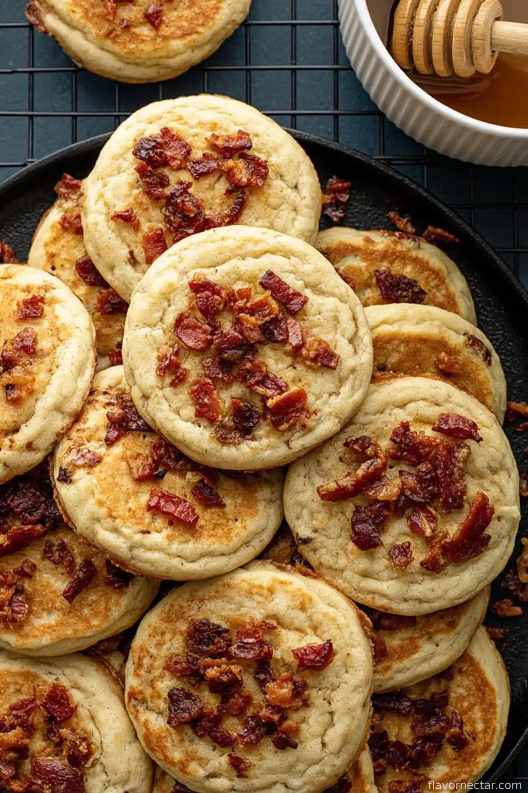 Maple Bacon Pancake Cookies