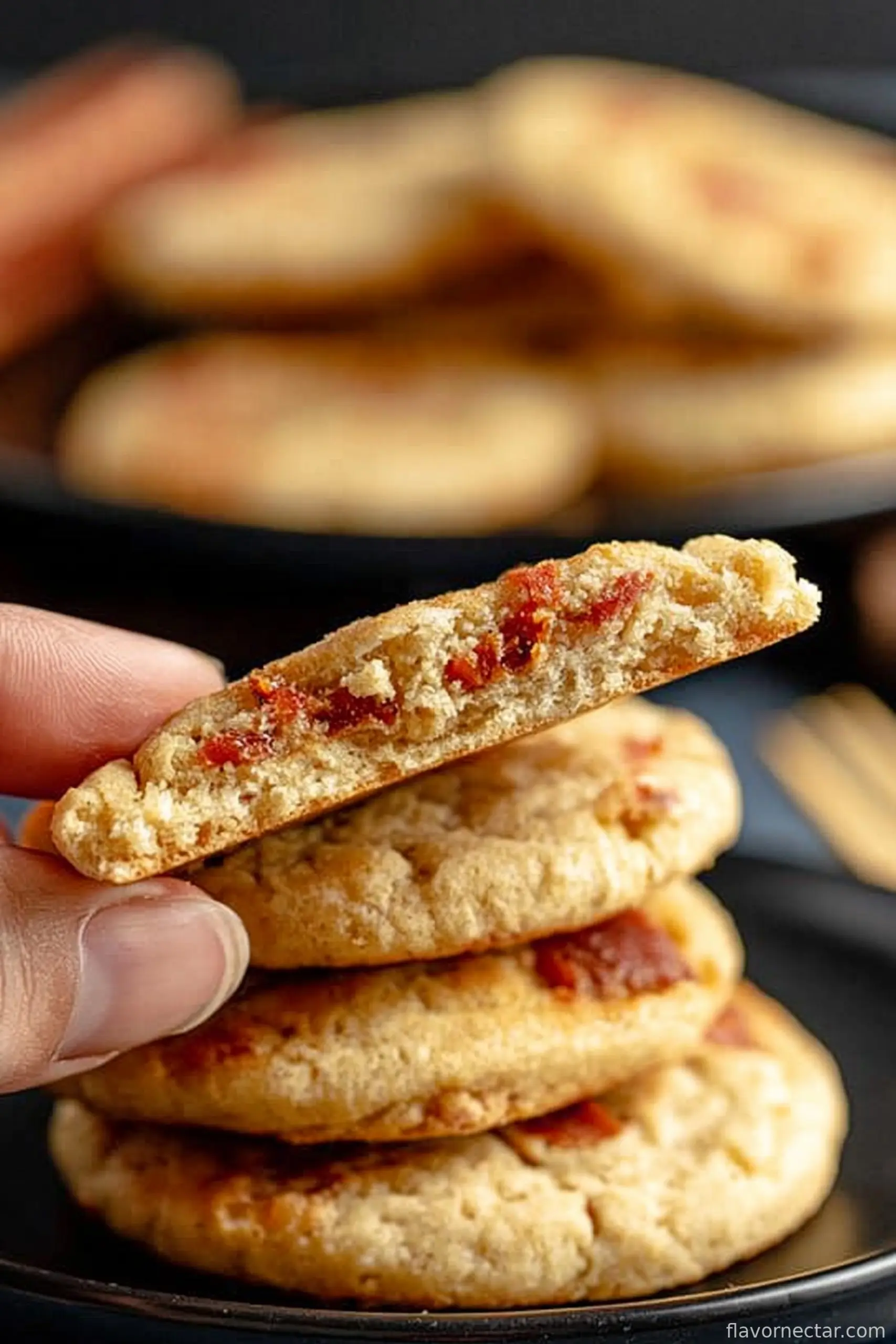 Maple Bacon Pancake Cookies