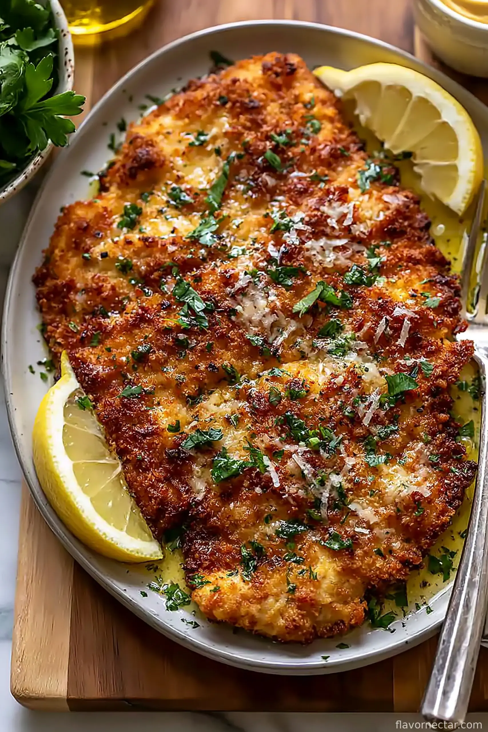 Mediterranean Chicken Cutlets