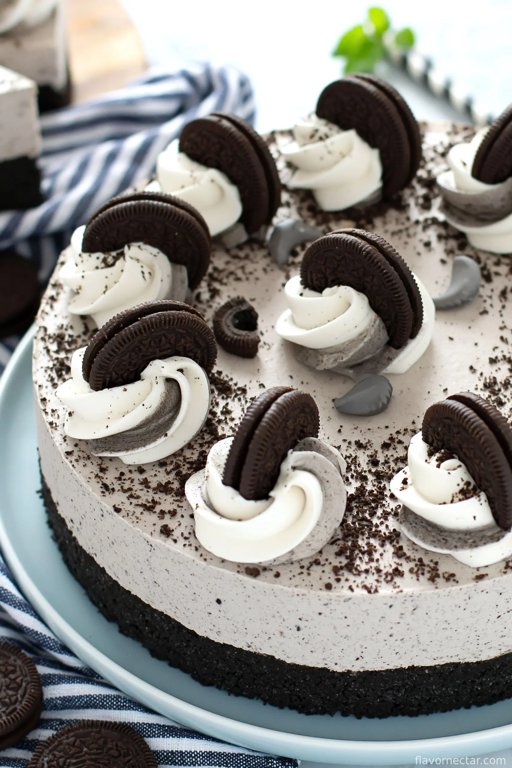No Bake Oreo Cheesecake