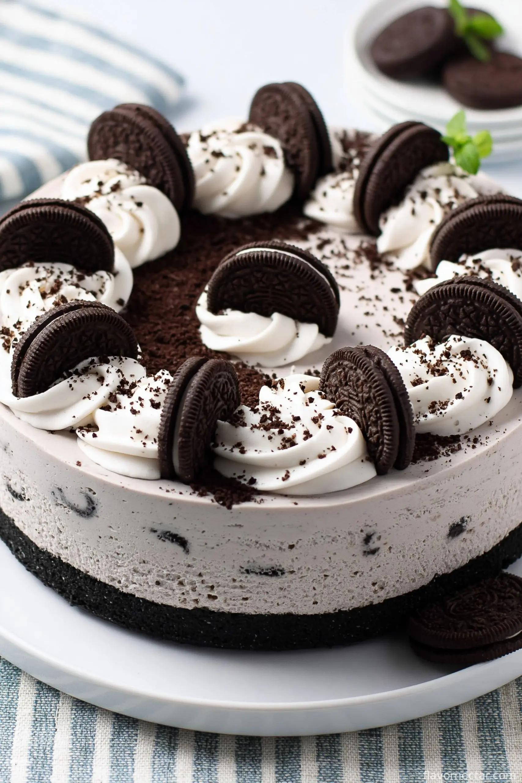 No Bake Oreo Cheesecake