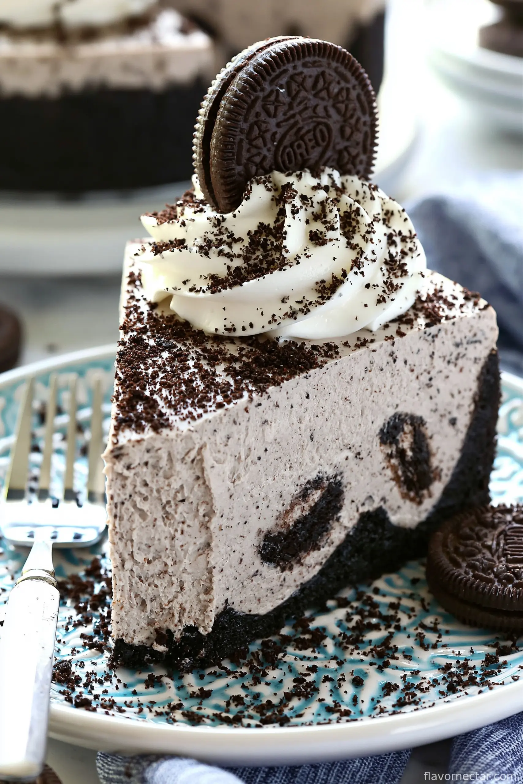 No Bake Oreo Cheesecake