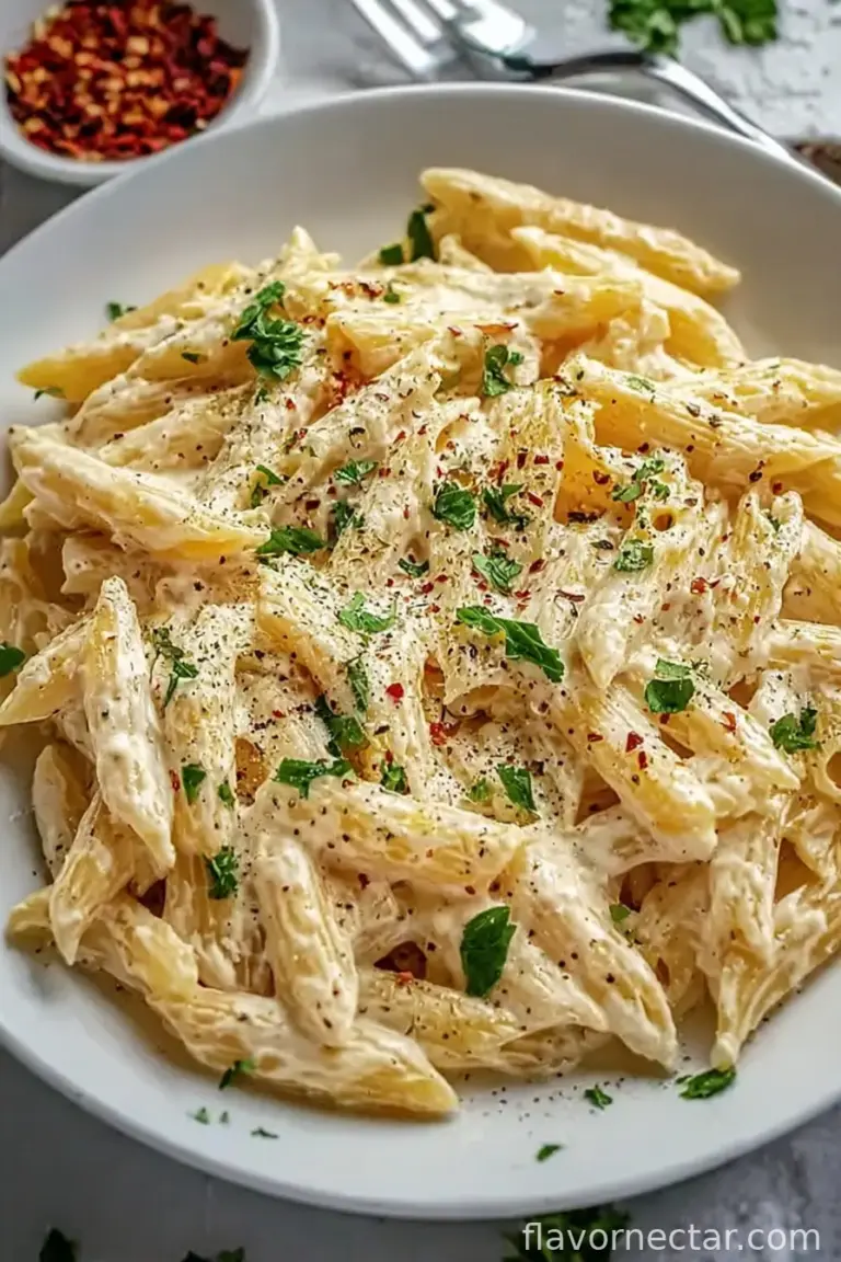 One Pot Creamy Garlic Pasta